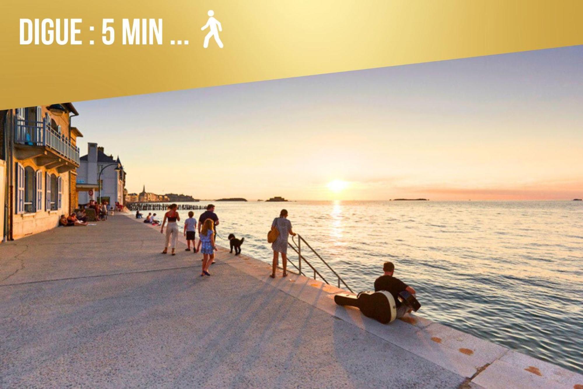 La Hacienda - A 300M De La Plage ! Saint-Malo Exteriér fotografie